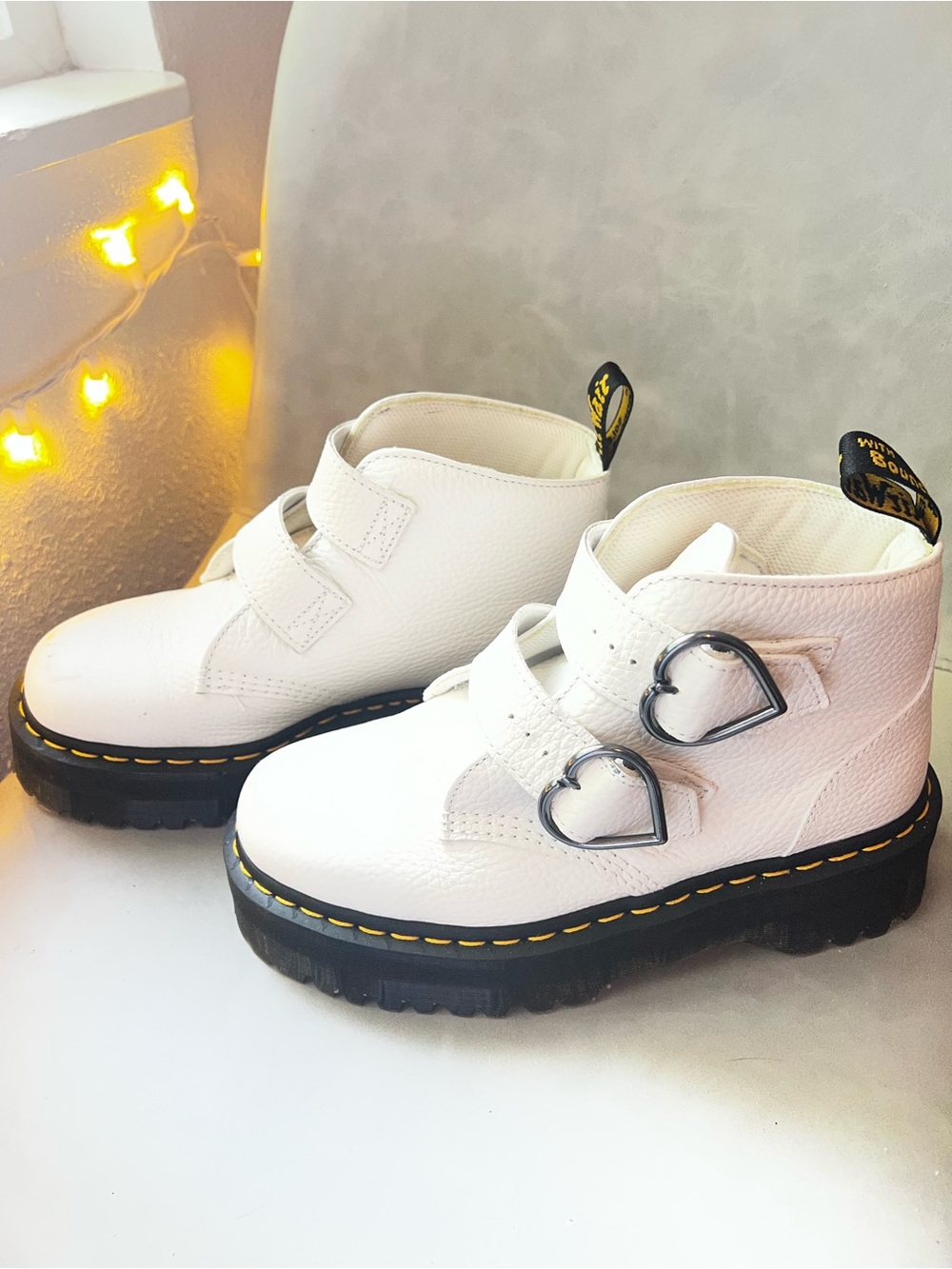 Dr. Martens Devon Heart Platform Boots